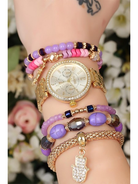 Gold Metal Kordonlu Clariss Marka Bayan Saat Gold Metal Kordonlu Clariss Marka Bayan Saat