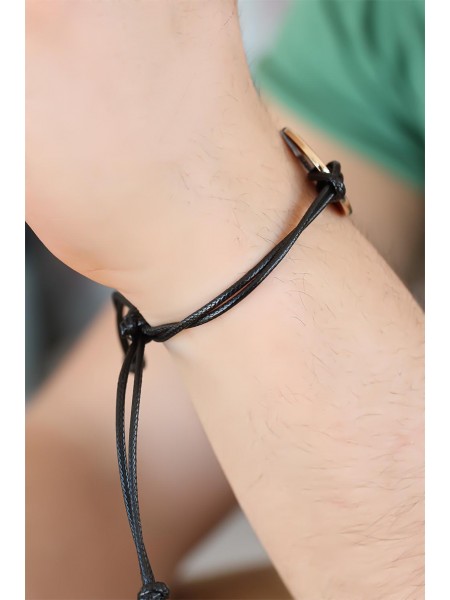 HAPPY (Mutlu) Deri İpli Unisex Mood Bileklik HAPPY (Mutlu) Deri İpli Unisex Mood Bileklik